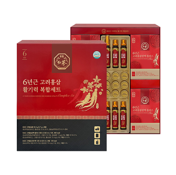 6년근 고려홍삼 활기력 복합세트